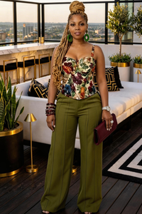 Garden Luxe Corset Top