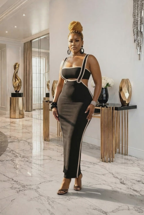 Executive Muse Overall Skirt Set