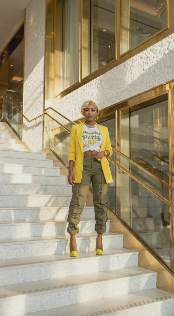 Utility Luxe Ruched Pants