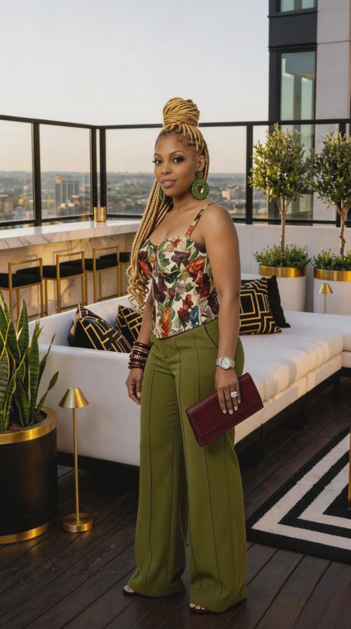Garden Luxe Corset Top
